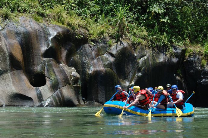 Rafting the Pacuare river, Costa Rica 